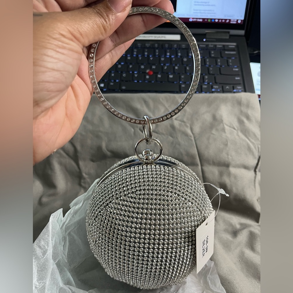 Bling ball handbag/crossbody